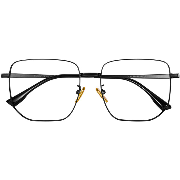 Square Glasses A2610 - Wide Frames for Men with Larger Heads