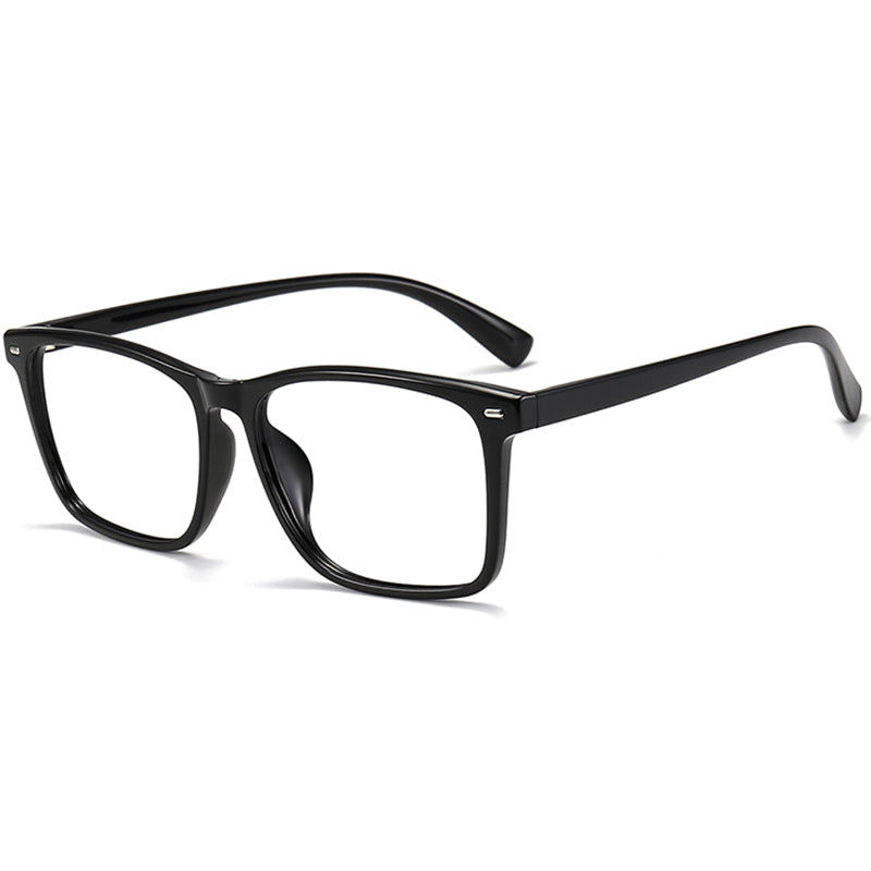 Square Glasses EF1039 - Wide Frames for Men with Larger Heads