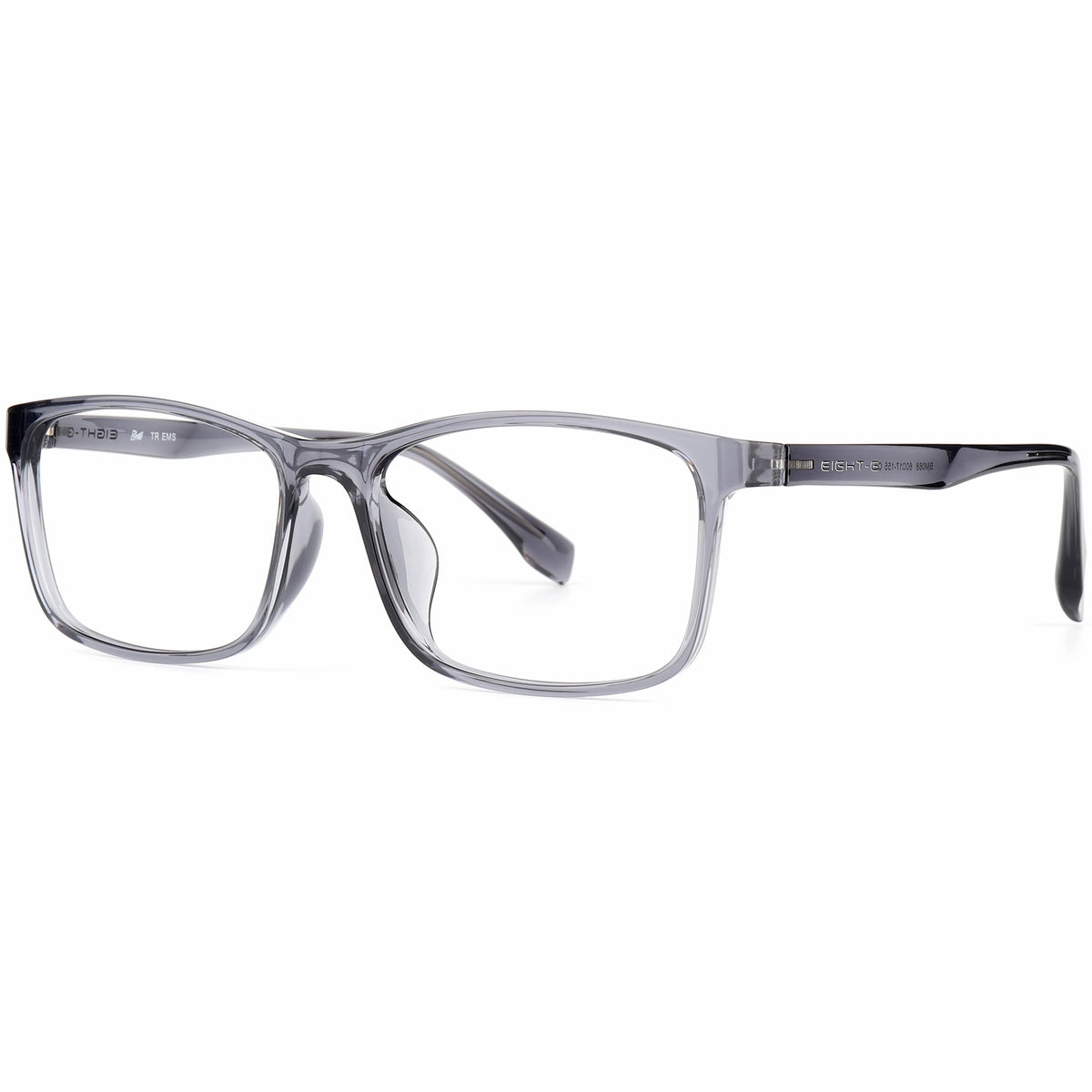 Square Glasses EF1151 - Wide Frames for Men with Larger Heads