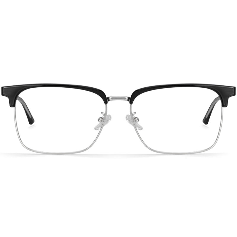 Browline Glasses EF1005 - Wide Frames for Men with Larger Heads