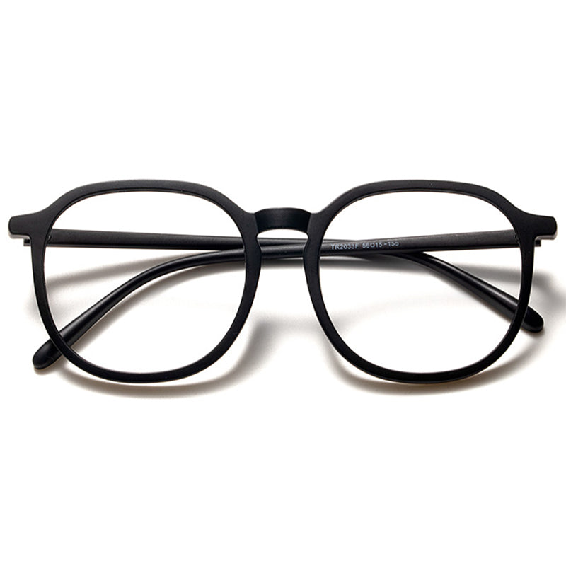 Round Glasses EF1078 - Wide Frames For Men With Larger Heads