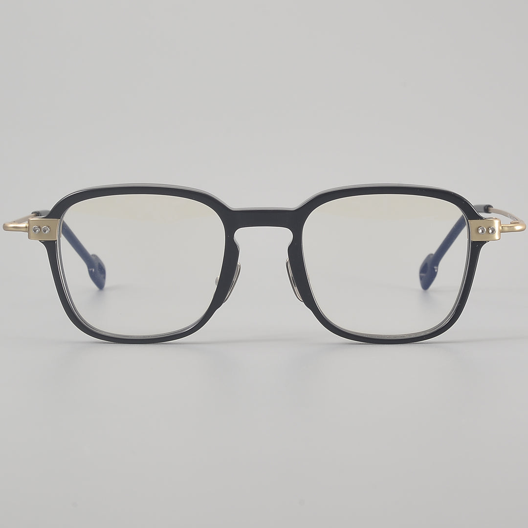 Square Glasses EF1125 - Wide Frames for Men with Larger Heads