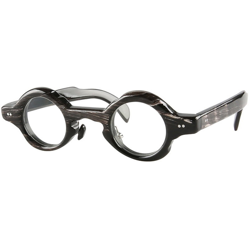 Buffalo Horn Round Glasses NJ1073
