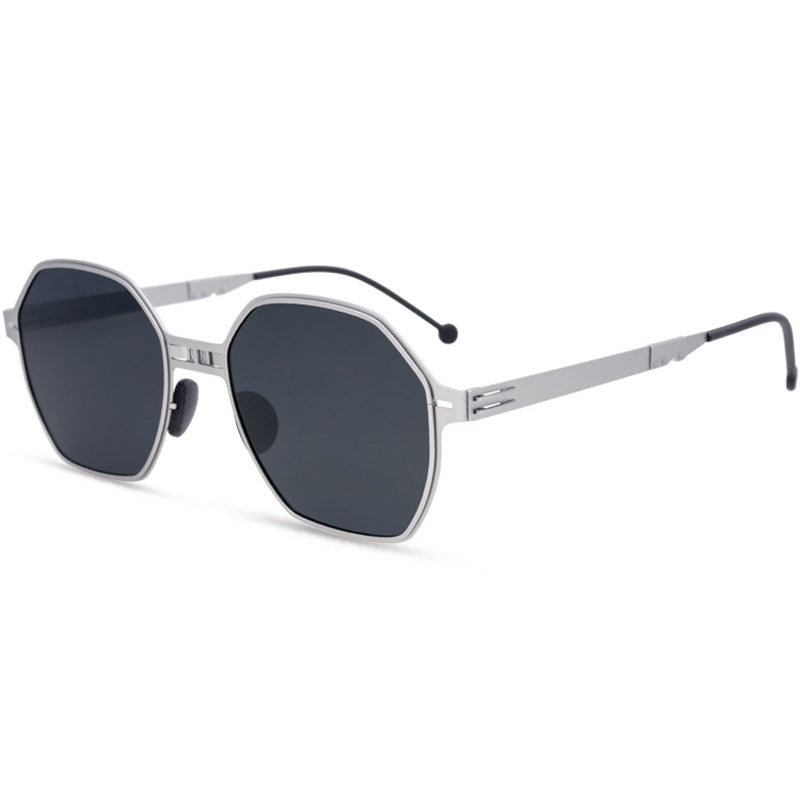 Foldable Geometric Sunglasses GCS1125