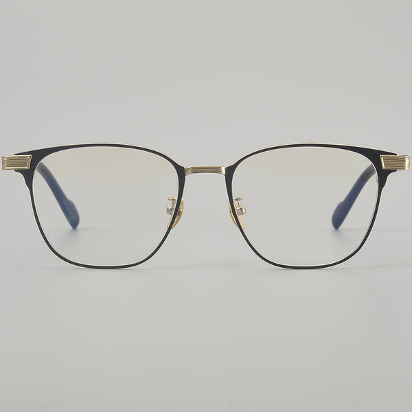 Square Glasses EF1124 - Wide Frames for Men with Larger Heads