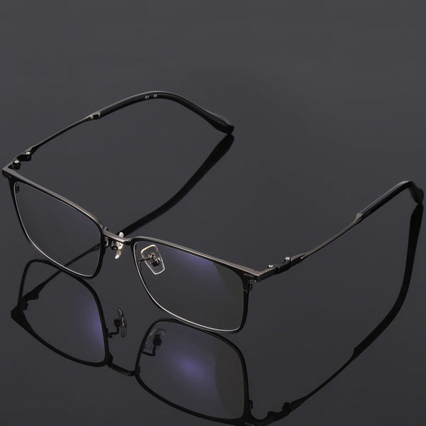 Rectangle Glasses EF1061 - Wide Frames For Men With Larger Heads