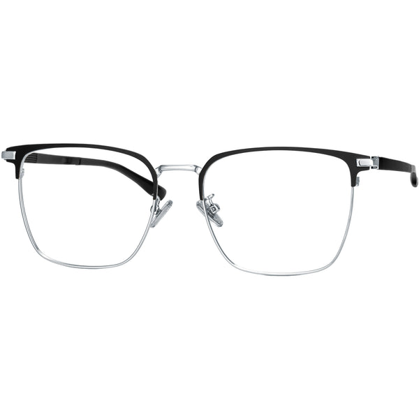 Square Glasses A1042 - Wide Frames for Men with Larger Heads