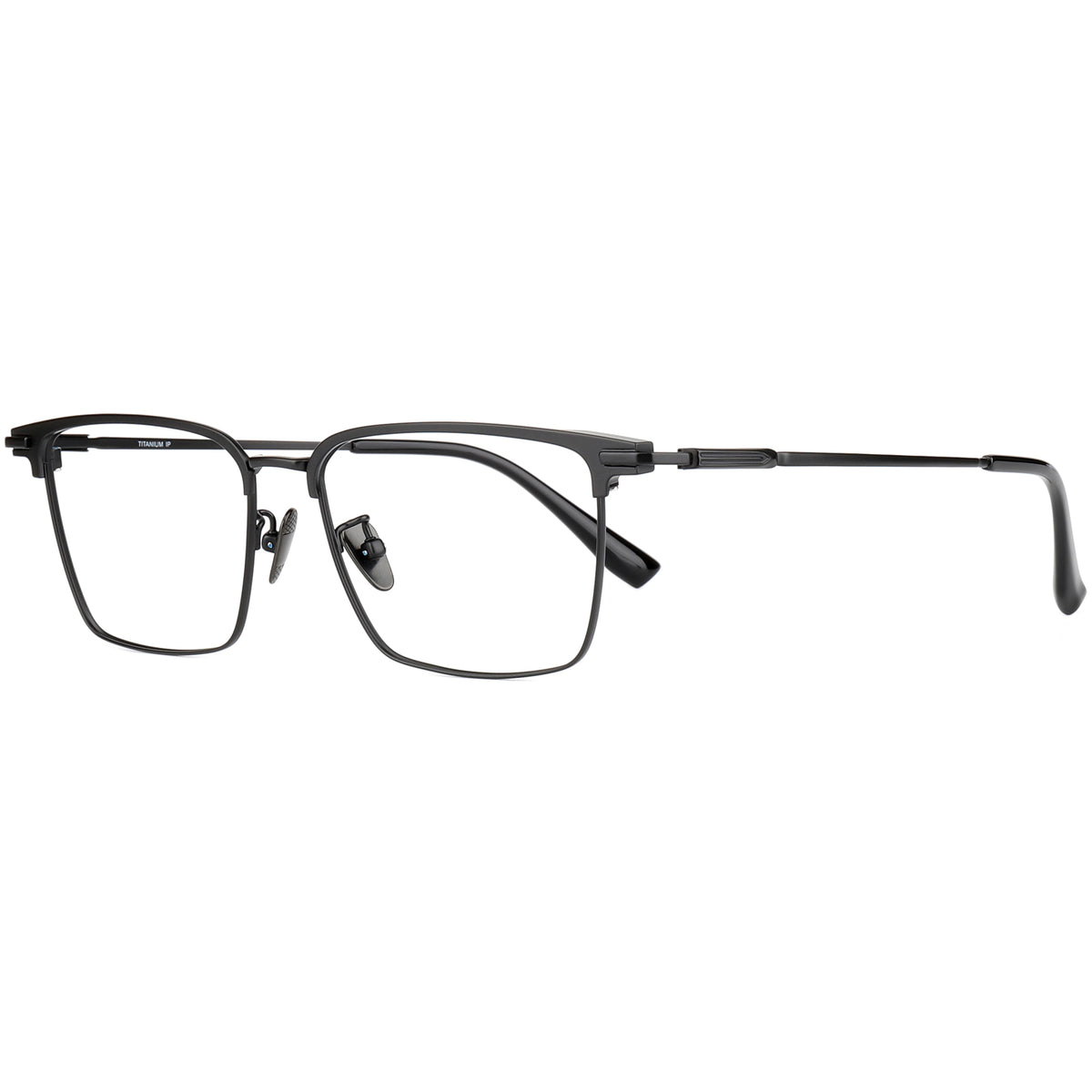 Square Glasses EF1115 - Wide Frames for Men with Larger Heads