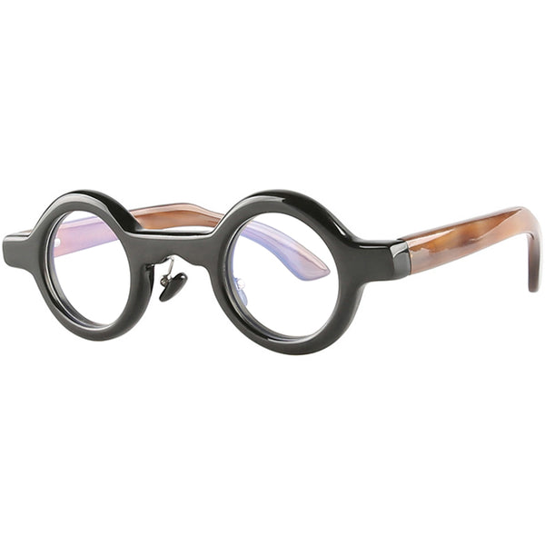 Buffalo Horn Round Glasses NJ1081