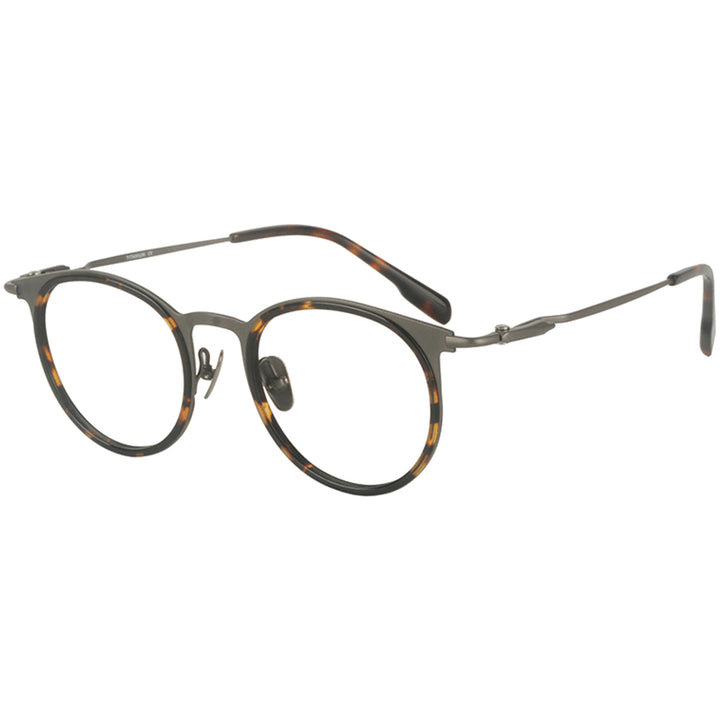 Round Glasses EF1100 - Wide Frames for Men with Larger Heads