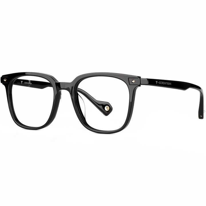 Square Glasses ST1018 - Wide Frames for Men with Larger Heads