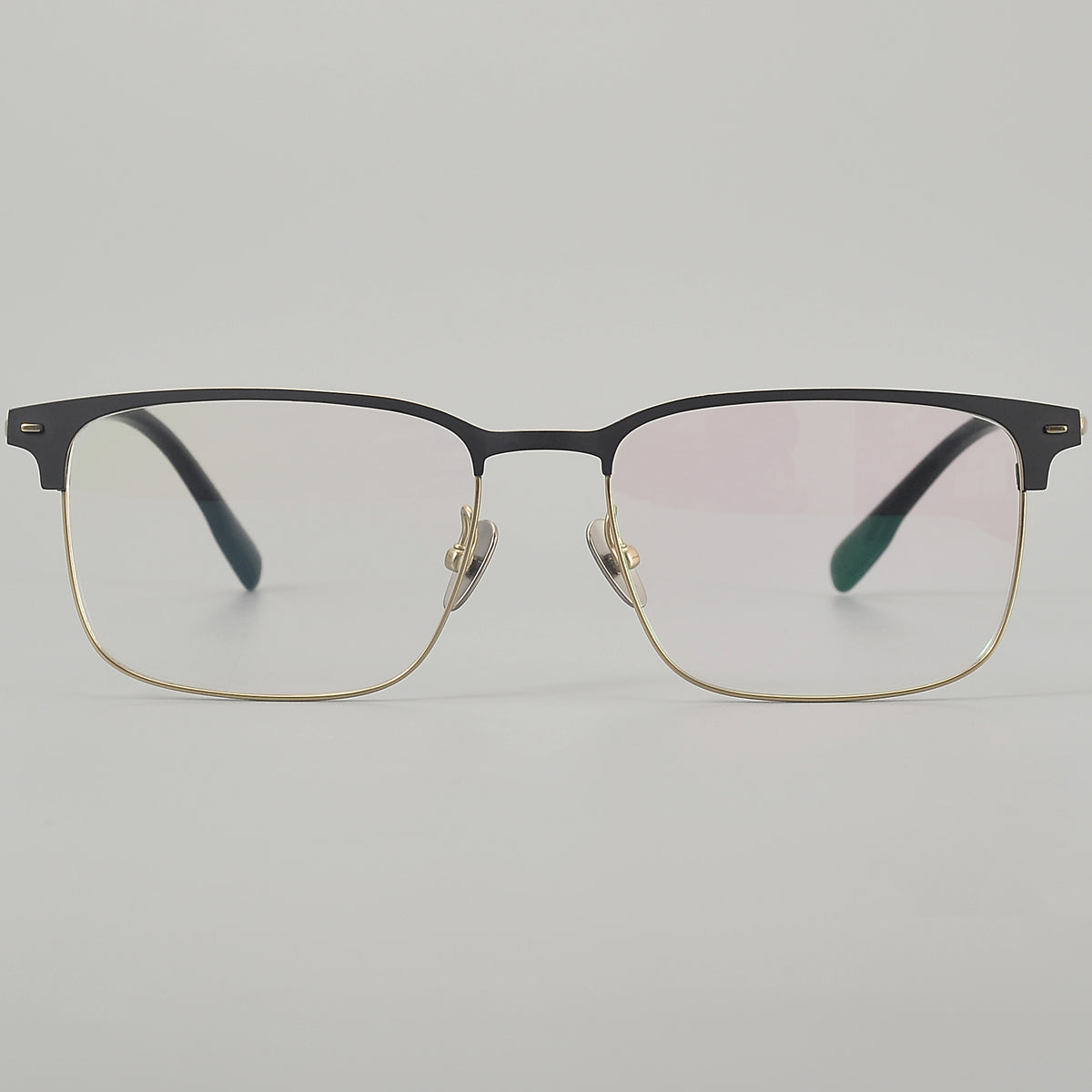 Square Glasses EF1121 - Wide Frames for Men with Larger Heads