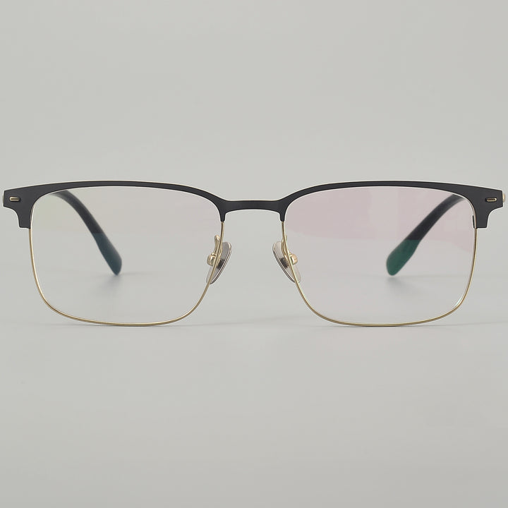 Square Glasses EF1121 - Wide Frames for Men with Larger Heads