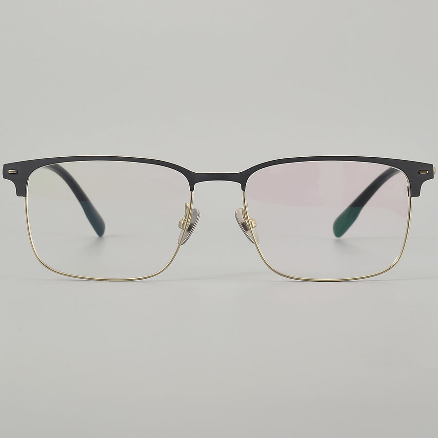 Square Glasses EF1121 - Wide Frames for Men with Larger Heads
