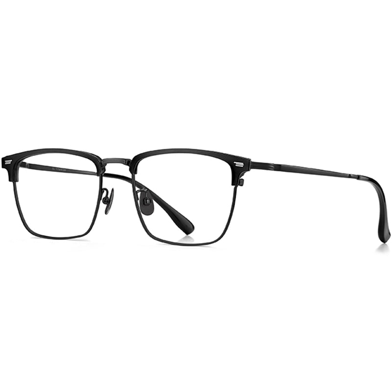 Browline Glasses EF1057 - Wide Frames For Men With Larger Heads