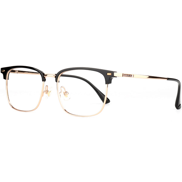Browline Glasses EF1157 - Wide Frames for Men with Larger Heads