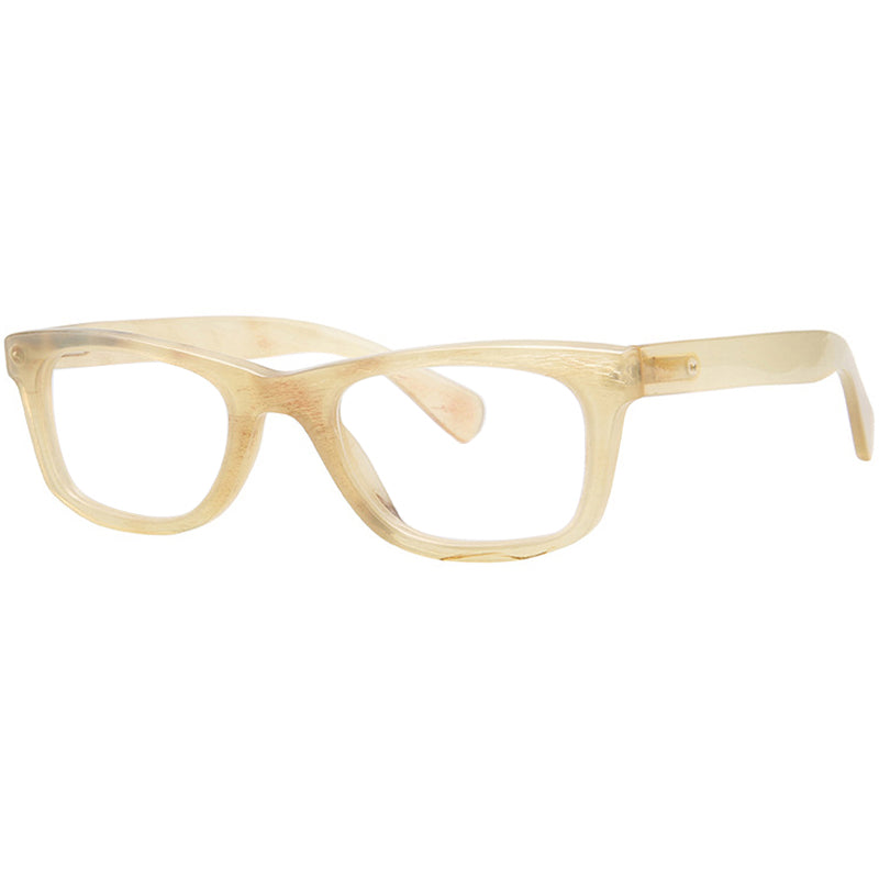 Buffalo Horn Rectangle Glasses NJ1131