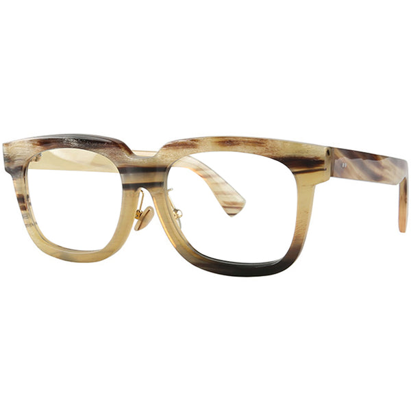 Buffalo Horn Square Glasses NJ1227
