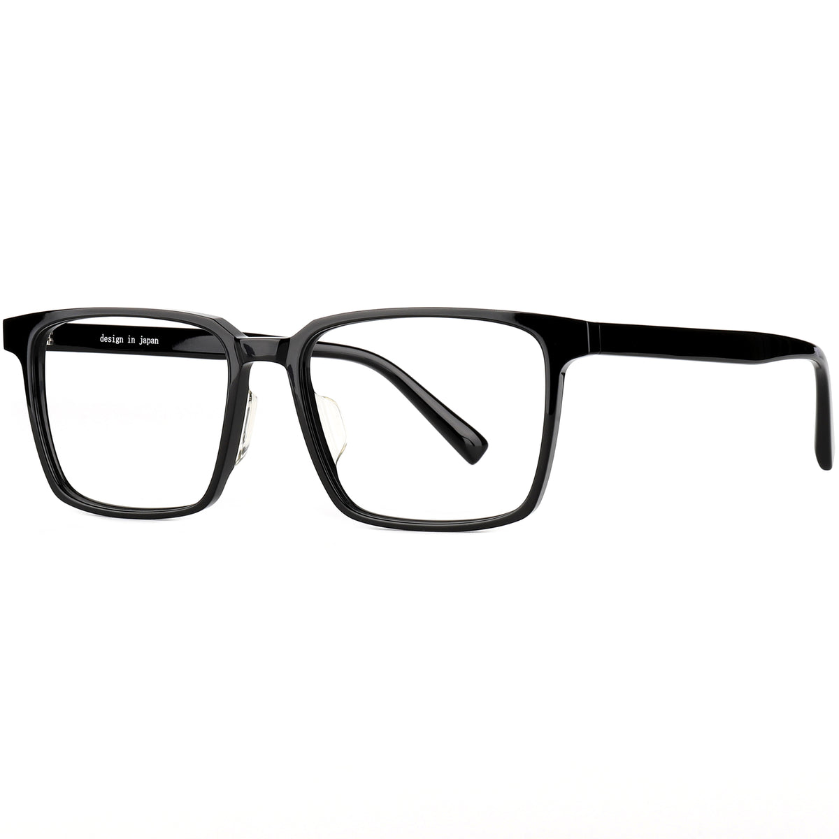Square Glasses EF1110 - Wide Frames for Men with Larger Heads