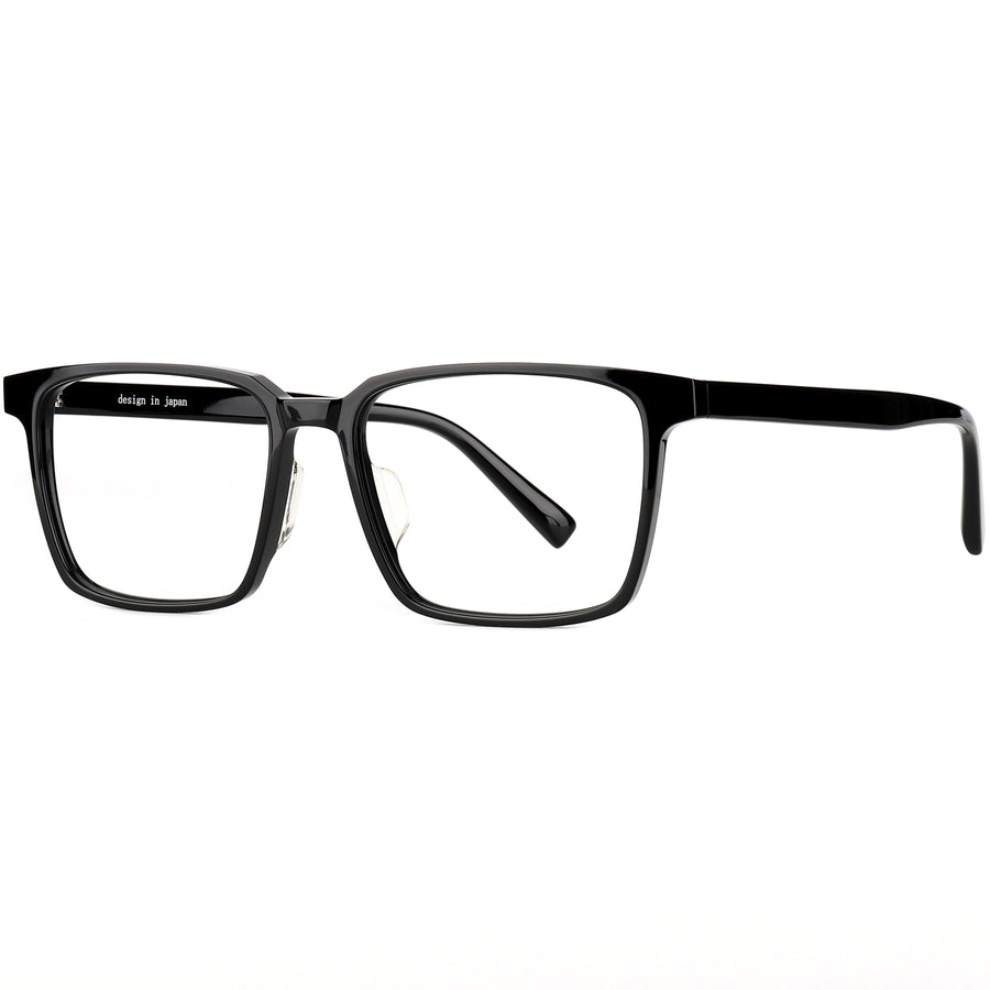 Square Glasses EF1110 - Wide Frames for Men with Larger Heads