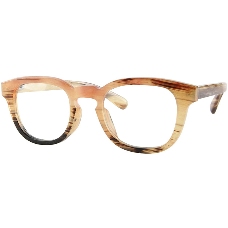 Buffalo Horn Square Glasses NJ1106
