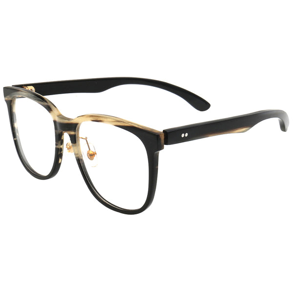 Buffalo Horn Square Glasses NJ1005