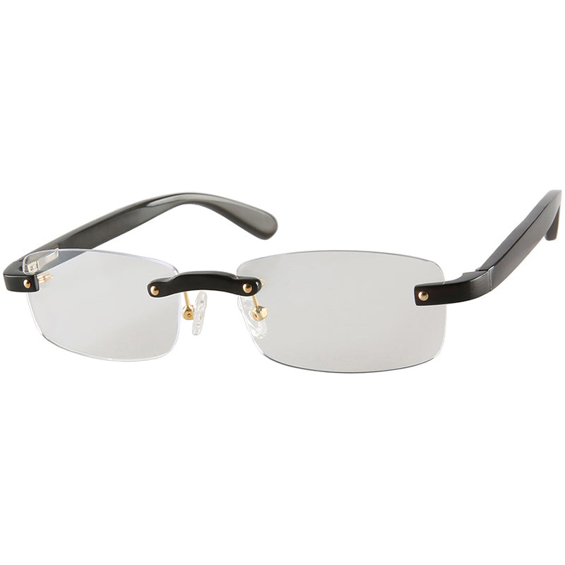Buffalo Horn Rectangle Glasses NJ1064