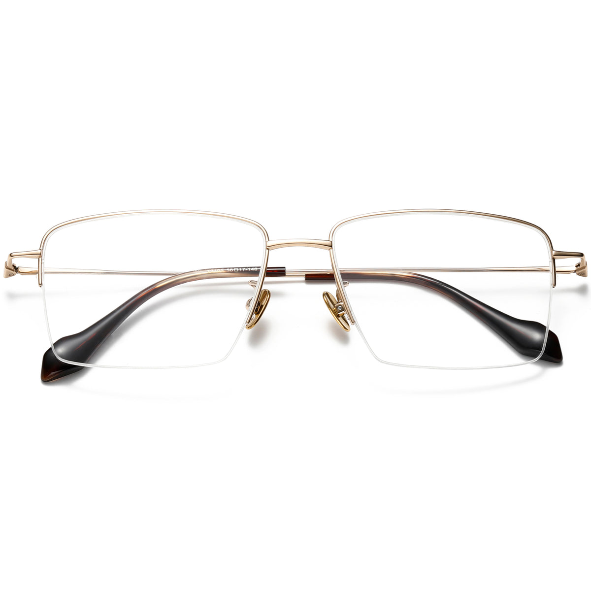 Square Glasses EF1137 - Wide Frames for Men with Larger Heads