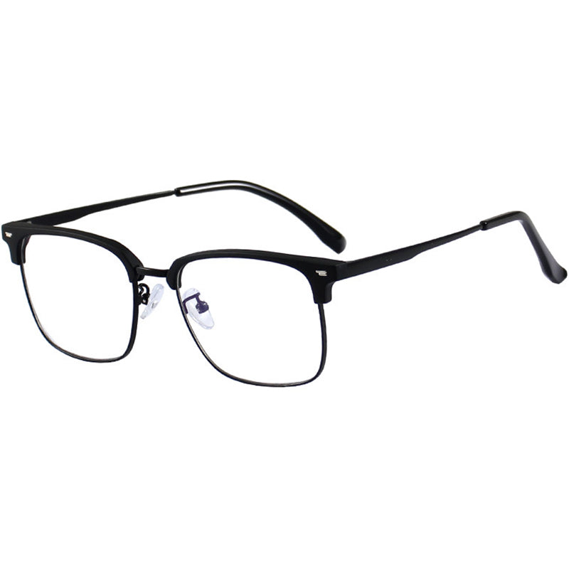 Browline Glasses EF1073 - Wide Frames For Men With Larger Heads