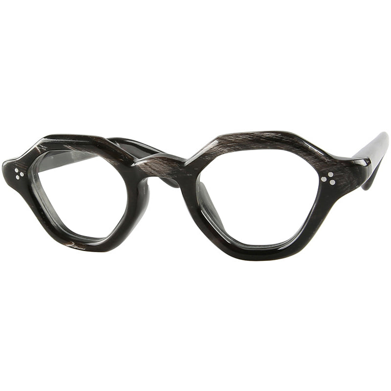 Buffalo Horn Geometric Glasses NJ1066
