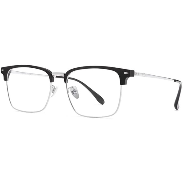Browline Glasses EF1083 - Wide Frames For Men With Larger Heads