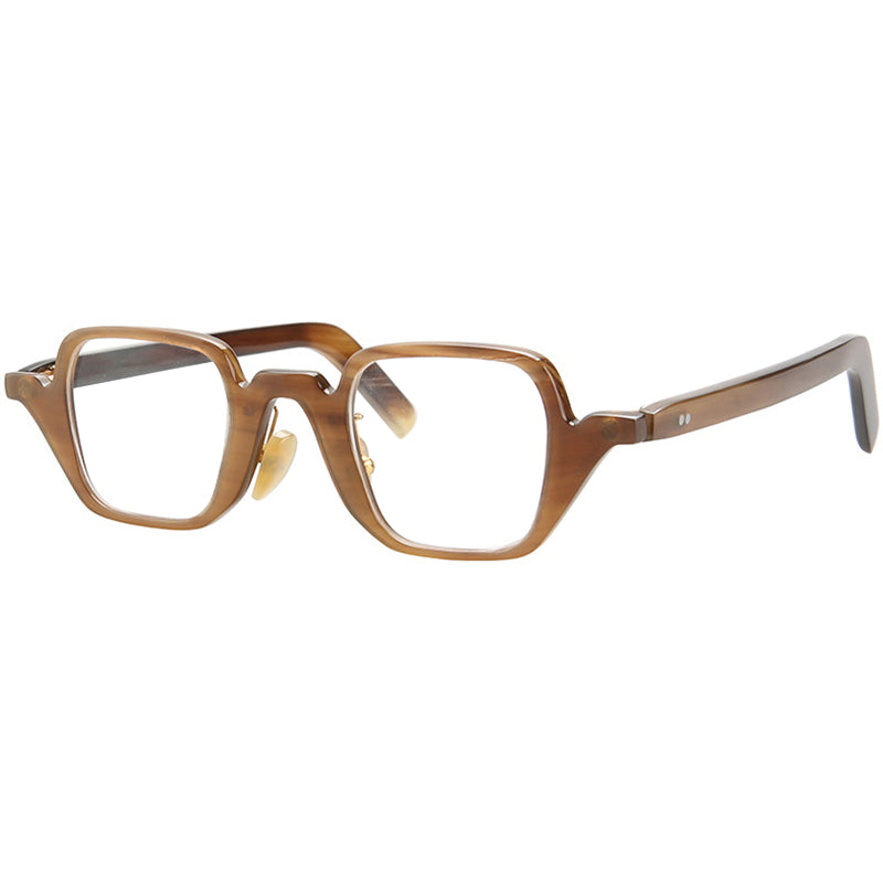 Buffalo Horn Square Glasses NJ1128