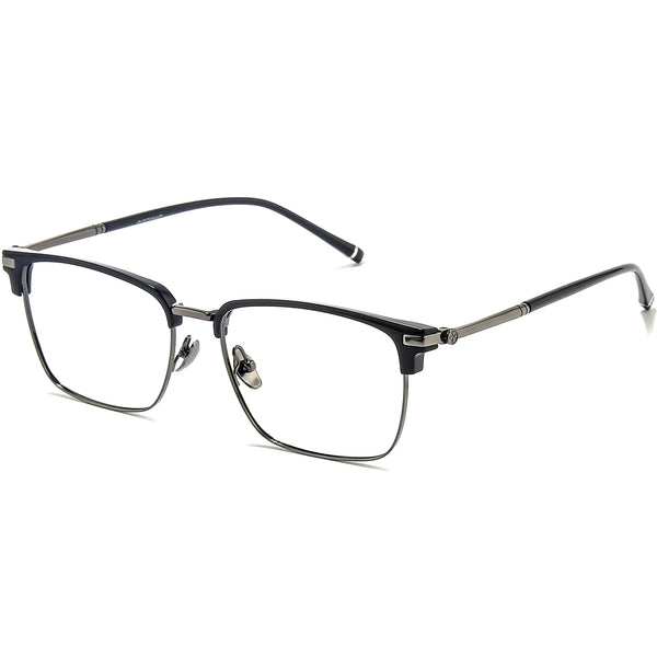 Browline Glasses EF1082 - Wide Frames For Men With Larger Heads