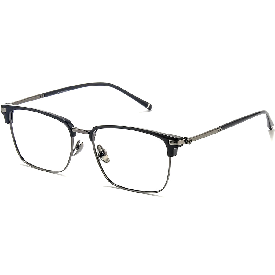 Browline Glasses EF1082 - Wide Frames For Men With Larger Heads