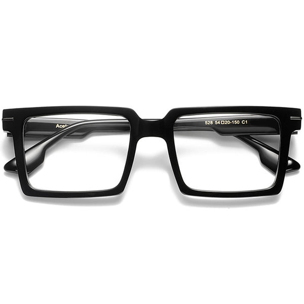 Rectangle Glasses A3930 - Wide Frames for Men with Larger Heads