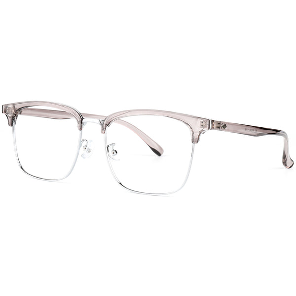 Browline Glasses EF1144 - Wide Frames for Men with Larger Heads
