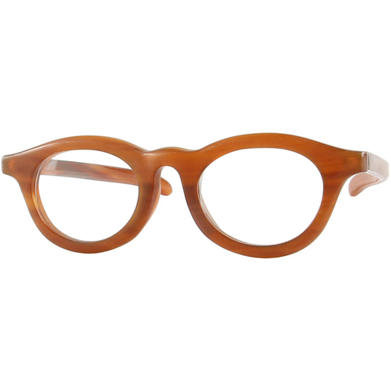 Buffalo Horn Round Glasses NJ1224