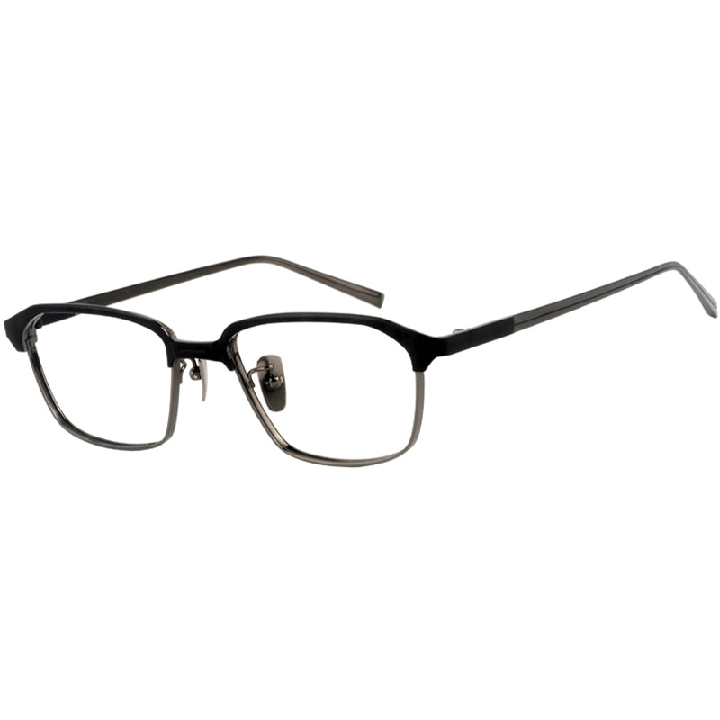 Rectangle Glasses EF1019 - Wide Frames for Men with Larger Heads