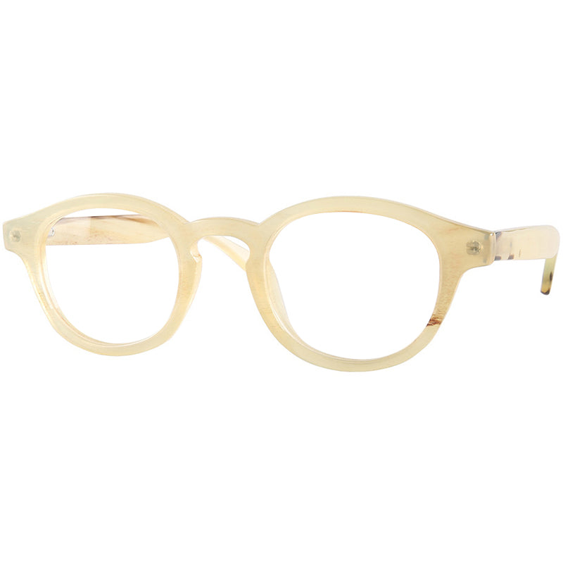Buffalo Horn Round Glasses NJ1014