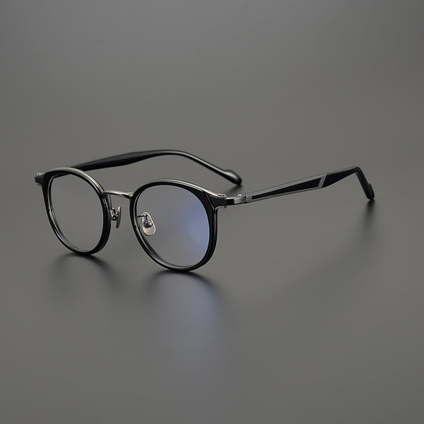 Round Glasses TG1046 - Wide Frames for Men with Larger Heads