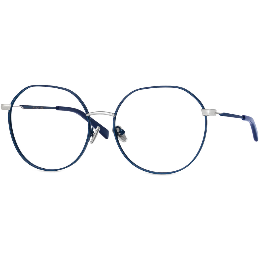 Round Glasses A3878 - Wide Frames for Men with Larger Heads