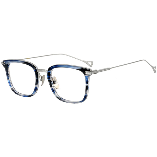 Square Glasses EF1027 - Wide Frames for Men with Larger Heads