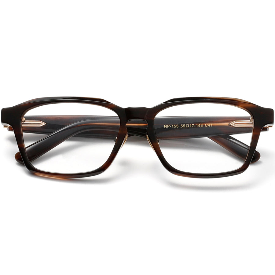 Rectangle Glasses EF1140 - Wide Frames for Men with Larger Heads