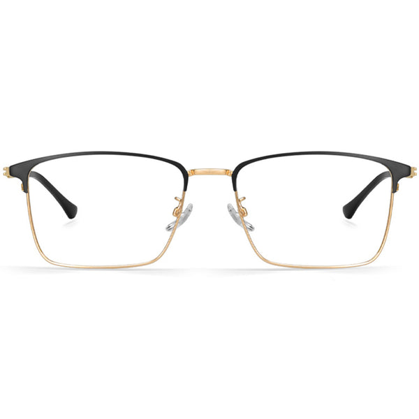 Rectangle Glasses EF1007 - Wide Frames for Men with Larger Heads