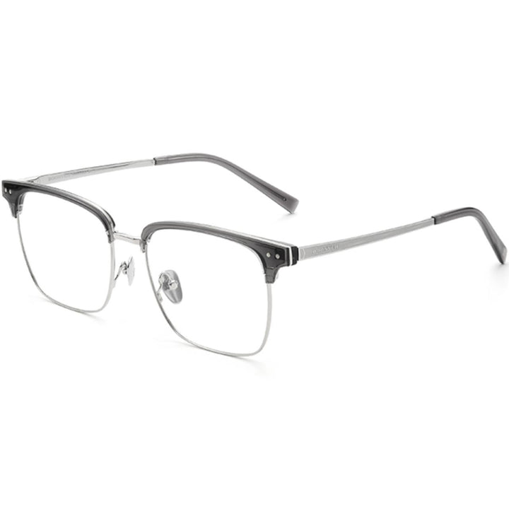 Browline Glasses EF1086 - Wide Frames For Men With Larger Heads