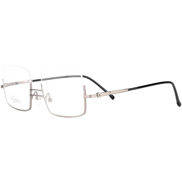 Square Billiards & Pool Glasses RV1052 – Reverse Half-Rim, Adjustable Tilt