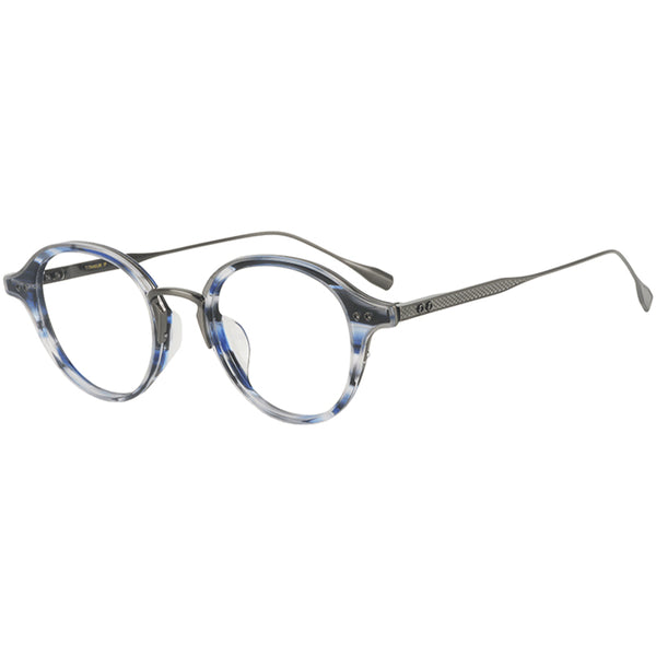 Round Glasses EF1026 - Wide Frames for Men with Larger Heads