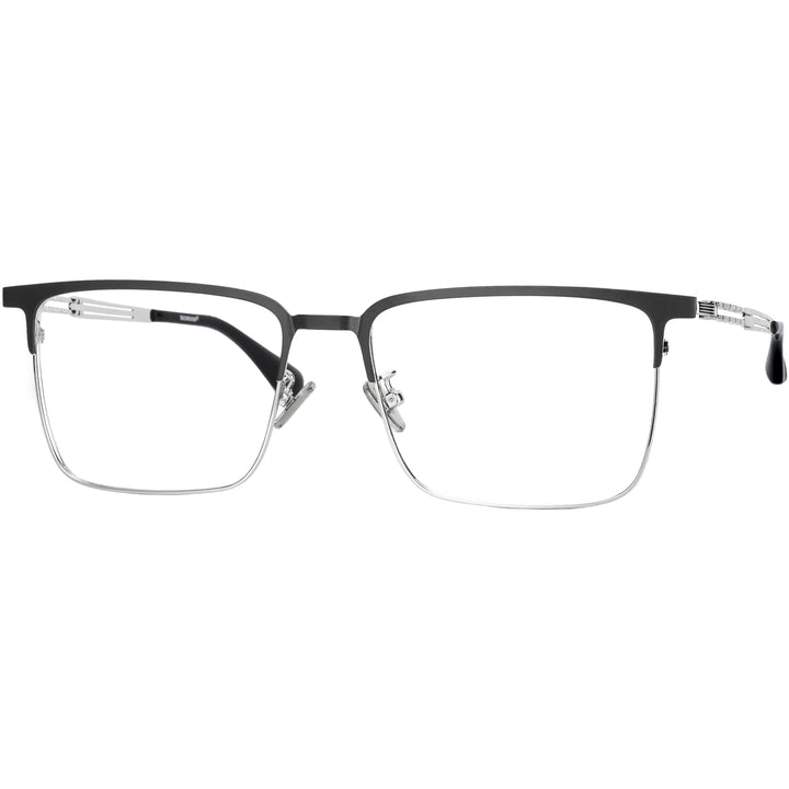 Square Glasses A3089 - Wide Frames for Men with Larger Heads
