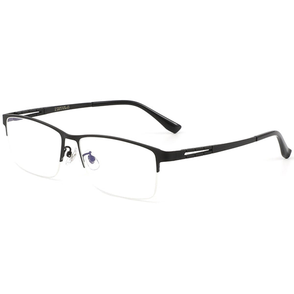 Rectangle Glasses A3923 - Wide Frames for Men with Larger Heads