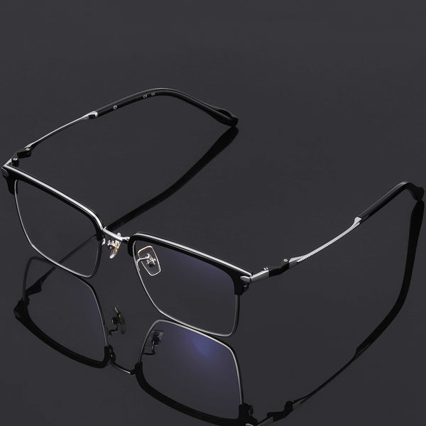 Browline Glasses EF1065 - Wide Frames For Men With Larger Heads